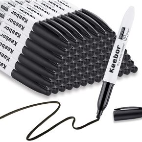 Dry Erase Markers Chisel Tip, 3 Assorted Colors, 72 Pcs Low-Odor Whiteboard Markers, Office & School Supplies