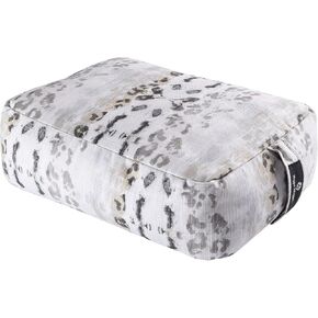 Hugger Mugger Zen Meditation Cushion - Wider Base, Use Horizontally or Vertically, Buckwheat Filled, Durable Fabric, Handmade in USA in Kuwait