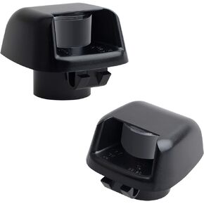 HERCOO License Plate light Cover Lens LED Tag Lamp Housing Compatible with Frontier Armada Titan Xterra, Suzuki Equator Pickup Truck, Pack of 2