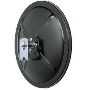 CIPA 48600 Full Size Convex Mirror , black