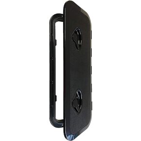 SEAFLO Marine Deck Access Hatch & Lid - (24" x 9.5") (Black)