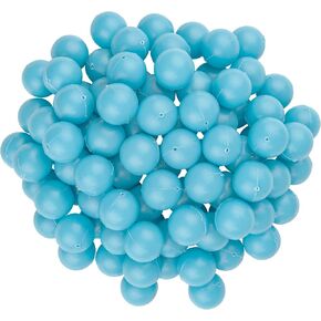 Fairly Odd Novelties 3/4" Mini Ping Pong/Table Tennis/Beer Pong Round Balls (100 Pack), 19mm, Blue in Kuwait