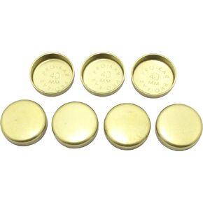 DNJ FPS602 Brass Freeze Plug Set for 1968-2004 / Nissan / 1.6L, 1.8L, 2.0L, 2.2L, 2.4L / L4 / V, 8V, 16V, 12V / SOHC, DOHC / KA24DE, KA24E, L16, L18, L20B, Z20, Z20E, Z20S, Z22, Z22E, Z24, Z24I
