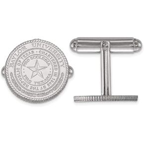 Baylor Crest Cufflinks (Sterling Silver)