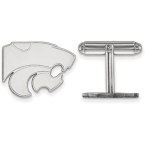 Kansas State Cufflinks (Sterling Silver)