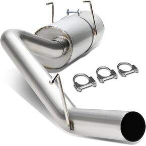 DNA MOTORING CBE-DR09-4757L Stainless Steel Axle Back Dual Muffler Exhaust System [Compatible with 09-18 Ram 1500 4.7L 5.7L V8 / -22 Ram 1500 Classic 4.7L 5.7L V8]