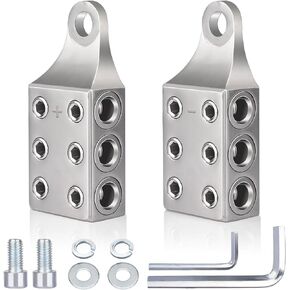 Battery Post Terminals,1/0,1,2,3,4,5,6AWG Gauge Top Post Battery Terminals With Bolt, Side Post Battery Terminal For AGM Lead Acid Battery or Lithium Attery,M8 or 5/16"-18
