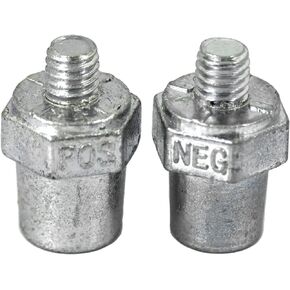 BAF-1 Zinc-Coated Side Terminal Charging Posts – Pair – Three Times More Conductive