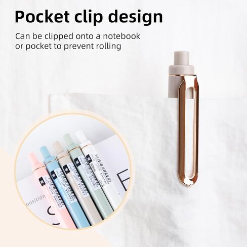 NUSIGN Gel Pens, 5 Pcs 0.5mm Retractable Quick Dry Black Ink Fine Point Rolling Ball Gel Pen, Smooth Writing No Bleed for Journaling Note Taking, Home School Office Supplies in Saudi Arabia