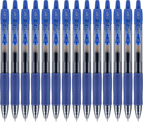 Pilot, G2 Premium Gel Roller Pens, Fine Point 0.7 mm, Black, Pack of 14 in Saudi Arabia