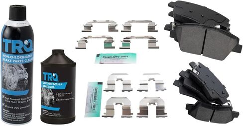 TRQ Brake Pads Compatible with 2011-2015 Hyundai Sonata 2011-2016 Kia Optima in Saudi Arabia