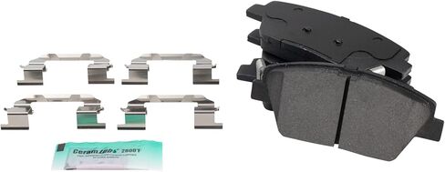 TRQ Brake Pads Compatible with 2011-2015 Hyundai Sonata 2011-2016 Kia Optima in Saudi Arabia