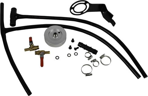 طقم فلتر نظام ترشيح سائل تبريد الديزل متوافق مع 2003-2007 Ford Powerstroke 6.0L - يمنع التسربات تصميم خرطوم قطعة واحدة محسن للخدمة الشاقة in Kuwait