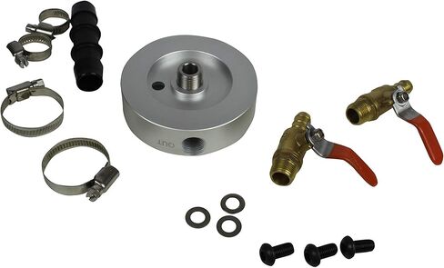 طقم فلتر نظام ترشيح سائل تبريد الديزل متوافق مع 2003-2007 Ford Powerstroke 6.0L - يمنع التسربات تصميم خرطوم قطعة واحدة محسن للخدمة الشاقة in Kuwait