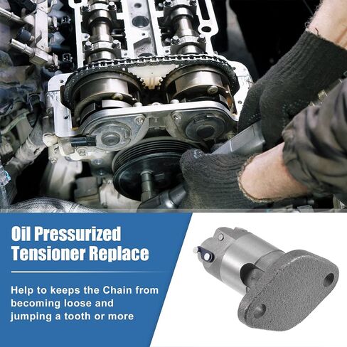 X AUTOHAUX Car Camshaft and Valve Chain Tensioner Assembly for Toyota C-HR Prius Prime 17-22 For Toyota Corolla 09-22 For Scion iM xD Engine Timing Chain Tensioner w/Gasket NO. 135400T020 in Saudi Arabia