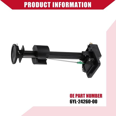 Marine Boat Fuel Tank Gauge Meter Replacement for Yamaha Outboard/Outer/Durable Plastic / 1 Pcs Black in Saudi Arabia