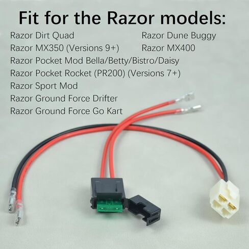 تناسب ماكينة الحلاقة MX350 MX400 بطارية سلك تسخير جيب وزارة الدفاع صاروخ الجيب PR200 v27 + - 3 ثقوب التوصيل in Kuwait