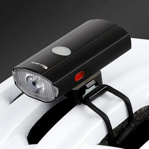 2 in 1 Bike Light USB Rechargeable Cycling Helmet Headlight Waterproof Bicycle Headlight Taillight Handlebar Front Light Rear Taillight Dual Purpose for Mountain Road Kids Bikes in Saudi Arabia