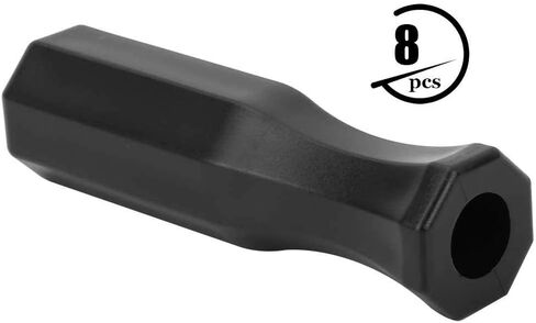 Alomejor Table Soccer Handle 8Pcs Plastic Foosball Soccer Handle Grip for Table Top Game Replacement Handle Part Foosball Accessories in Kuwait