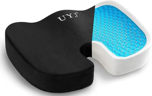 Seat Cushion for Office Chair,Memory Foam Seat Cushion,Tailbone,Sciatica,Lower Back Pain Relief,Chair Cushion for Car,Wheelchair,Computer and Desk Chair in Saudi Arabia