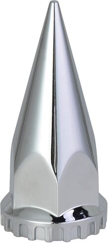 غطاء عجلة المحور الخلفي لشبه الشاحنة، مطلي بالكروم ABS، 4 قطع مع أداة صامولة العروة. in Kuwait