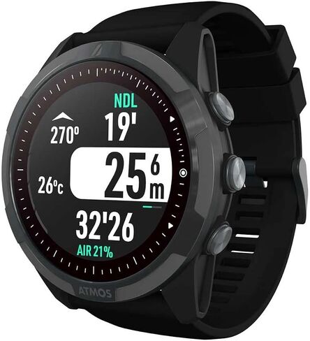 Atmos Mission 2 Dive Computer - White/Gold in Saudi Arabia