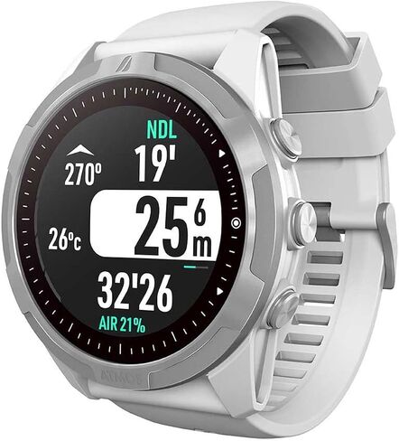 Atmos Mission 2 Dive Computer - White/Gold in Saudi Arabia