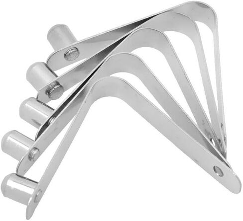 5pcs Snap Locking Kayak Paddle Spring Clip Tent Pole Single Button Awning Rowing in Saudi Arabia