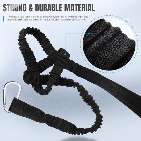 HESTYA 6 Pieces Kayak Paddle Leash Stretchable Paddle Rope Nylon Adjustable Kayak Coiled Rod Leash Lanyard Kayak Traction Rope for Kayak Canoe SUP Paddles Surfboard Fishing Poles Rods Accessories in Saudi Arabia