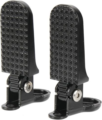 Himiway 1 Pair Bike Rear Pedals, Mini Folding Bike Pegs, Aluminium Alloy Non-Slip Bicycle Footrests, Quick Release Foot Plates Pedals for Mountain Bike E-Bike in Saudi Arabia