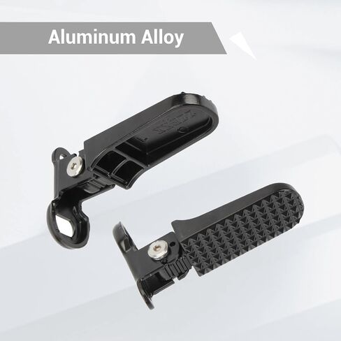 Himiway 1 Pair Bike Rear Pedals, Mini Folding Bike Pegs, Aluminium Alloy Non-Slip Bicycle Footrests, Quick Release Foot Plates Pedals for Mountain Bike E-Bike in Saudi Arabia