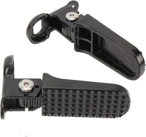Himiway 1 Pair Bike Rear Pedals, Mini Folding Bike Pegs, Aluminium Alloy Non-Slip Bicycle Footrests, Quick Release Foot Plates Pedals for Mountain Bike E-Bike in Saudi Arabia