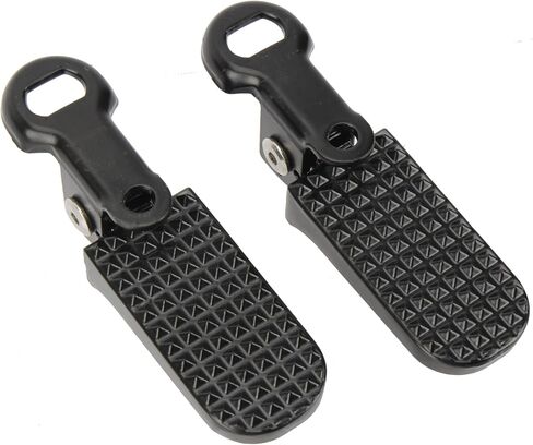 Himiway 1 Pair Bike Rear Pedals, Mini Folding Bike Pegs, Aluminium Alloy Non-Slip Bicycle Footrests, Quick Release Foot Plates Pedals for Mountain Bike E-Bike in Saudi Arabia