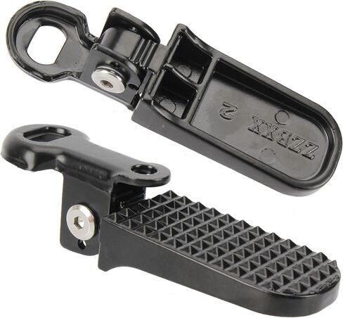 Himiway 1 Pair Bike Rear Pedals, Mini Folding Bike Pegs, Aluminium Alloy Non-Slip Bicycle Footrests, Quick Release Foot Plates Pedals for Mountain Bike E-Bike in Saudi Arabia