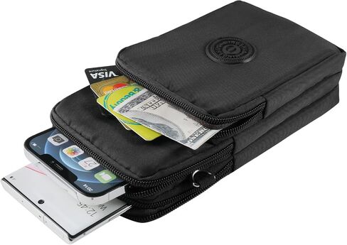 Cell Phone Purse Holder Armband Cross-Body Bag Wallet for Samsung Galaxy S23 Ultra S22 Ultra S21 S20 Plus A03s A12 A14 A23 A53 Moto G Power Stylus G Pure iPhone 14 Plus Google Pixel 7 6 Pro in Saudi Arabia