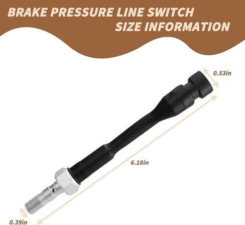 4014225 مفتاح خط ضغط الفرامل متوافق مع Polaris RZR 570 900 1000 || رينجر 570 900 1000 || ايس 570900 || رياضي 570 1000 || جهاز تشويش إذاعي 1000، استبدل رقم القطعة 4014225 - سهل التركيب in Kuwait
