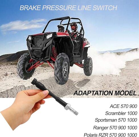 4014225 مفتاح خط ضغط الفرامل متوافق مع Polaris RZR 570 900 1000 || رينجر 570 900 1000 || ايس 570900 || رياضي 570 1000 || جهاز تشويش إذاعي 1000، استبدل رقم القطعة 4014225 - سهل التركيب in Kuwait