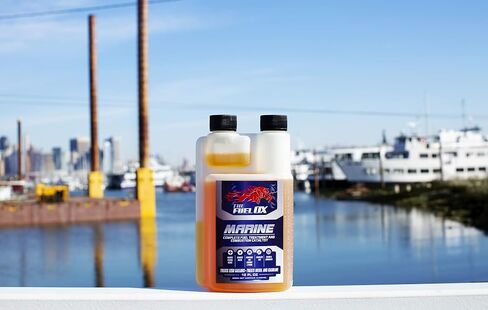 Fuel Ox Marine - Complete Fuel Treatment and Combustion Catalyst - Fuel Additive for Gas or Diesel - For Inboard or Outboard Motors - Treats Fuel For Boats or Jet Skis - Treats 625 Gallons -8oz Bottle in Saudi Arabia
