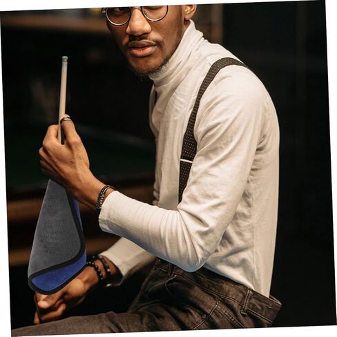 Toddmomy 5 قطع من منشفة قماش القطب، قطعة قماش تنظيف البلياردو، منظف عمود البلياردو، منظف عمود البلياردو، ملحقات البلياردو، لوازم البلياردو، الصوف المرجاني، قماش البلياردو الرئيسي in Kuwait