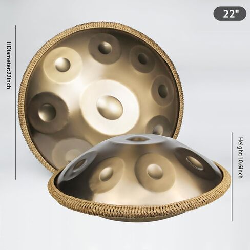 طبلة يدوية للبالغين من الفولاذ المقاوم للصدأ على شكل حرف D ضبط يدوي in Kuwait