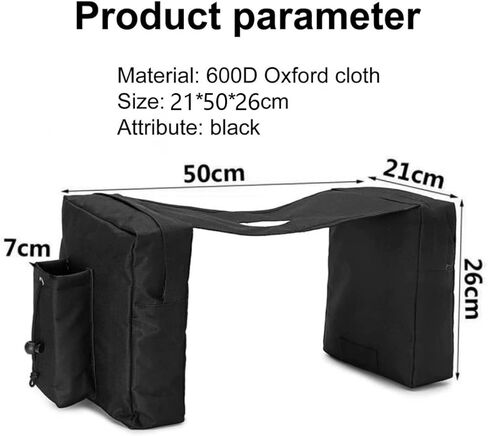 Tänzedzm Motorcycle Tank Top Bag, ATV Saddle Bag, Durable Universal Motorcycles Front Fitting Storage Pack with Drink Pocket, Center Hole Diameter 3.1-3.5 Inches(8-9 cm) in Kuwait