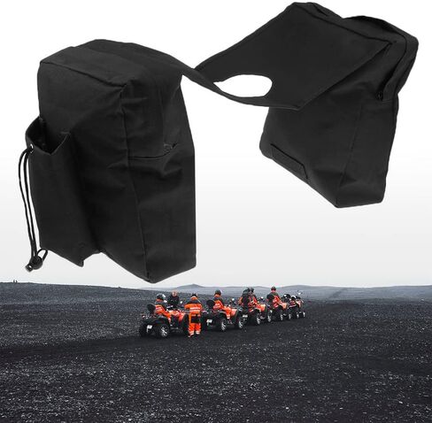 Tänzedzm Motorcycle Tank Top Bag, ATV Saddle Bag, Durable Universal Motorcycles Front Fitting Storage Pack with Drink Pocket, Center Hole Diameter 3.1-3.5 Inches(8-9 cm) in Kuwait