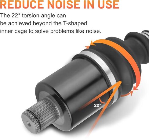 Rear CV Axle for Polaris Sportsman 570 X2 Touring Trail 2015-2022, Sportsman 450 HO 2016 2017 2018 2019 2020 2021 2022 1332936 ATV Powersports Axles in Kuwait