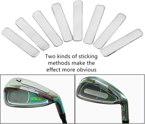 شريط رصاص مرجح للجولف 20 قطعة من TANGZHIFEIYUE - أضف وزن التأرجح إلى نوادي الجولف ومضارب الحديد ومضارب التنس مع شريط رصاص لاصق in Kuwait