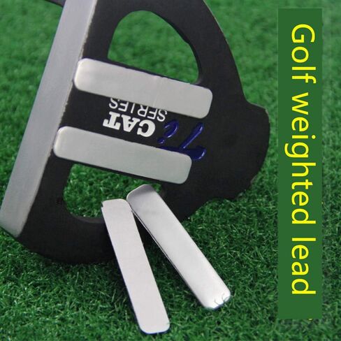 شريط رصاص مرجح للجولف 20 قطعة من TANGZHIFEIYUE - أضف وزن التأرجح إلى نوادي الجولف ومضارب الحديد ومضارب التنس مع شريط رصاص لاصق in Kuwait
