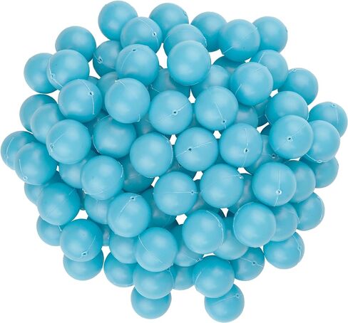 Fairly Odd Novelties 3/4" Mini Ping Pong/Table Tennis/Beer Pong Round Balls (100 Pack), 19mm, Blue in Kuwait