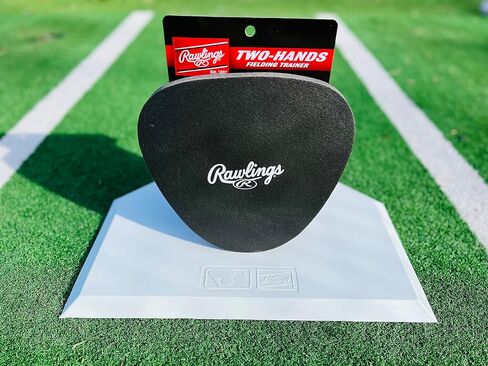 Rawlings | TWO-HANDS Foam Fielding Training Glove | Baseball/Softball | Black | Fits Either Hand in Saudi Arabia