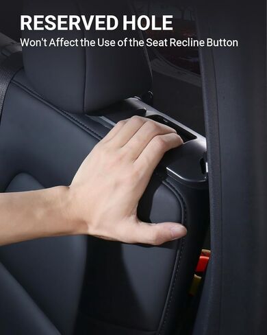 Tesla Model Y Backseat Seatbelt Guide Holder Dual Hanger Rear Seat Belt Organizer for Model Y Accessory 2024 2023 2022 2021(2 Pack) in Kuwait