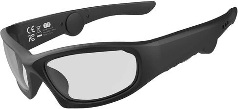 نظارات شمسية بلوتوث صوتية مع سماعات أذن مفتوحة نظارات بلوتوث للرجال والنساء نظارات ركوب الدراجات UV400، ركوب الدراجات، القيادة، صيد الأسماك، الجري in Kuwait