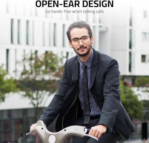 نظارات بلوتوث ذكية للرجال، نظارات صوتية زرقاء خفيفة للنساء، ميكروفون ومكبرات صوت مدمجة بصوت مفتوح للأذن، مساعد صوت بلوتوث لاسلكي IPX5 مقاوم للماء، 55 ملم، عدد 1.0 (ذهبي) in Kuwait